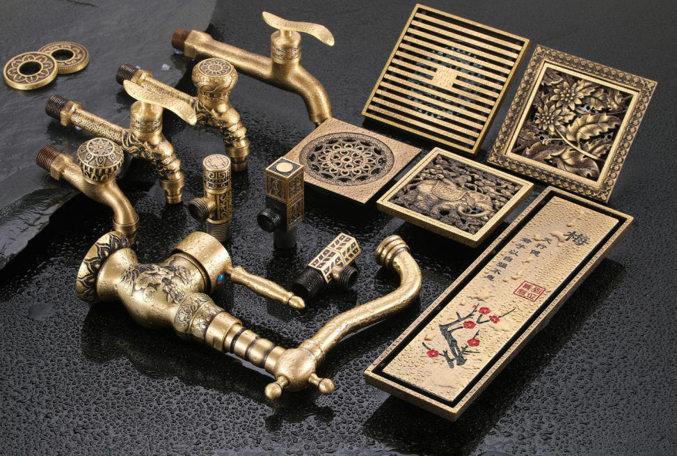 Kasus perusahaan terbaru tentang Perlengkapan Kuningan Elegan untuk Kamar Mandi