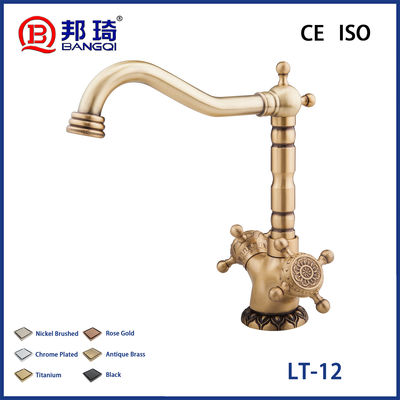 Harga yang bagus Faucet baskom kuningan LT-12 on line