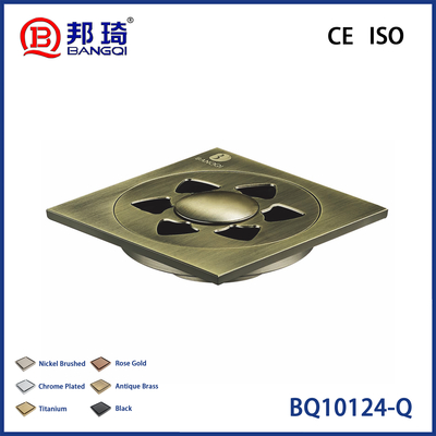 Harga yang bagus BQ10124-Q Air pembuangan lantai kuningan on line
