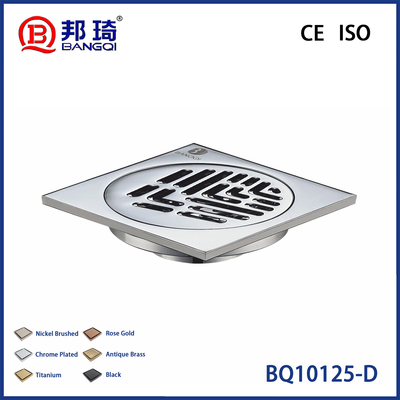 Harga yang bagus BQ10125-D Air pembuangan lantai kuningan on line