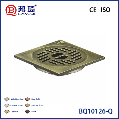 Harga yang bagus BQ10126-Q Air pembuangan lantai kuningan on line