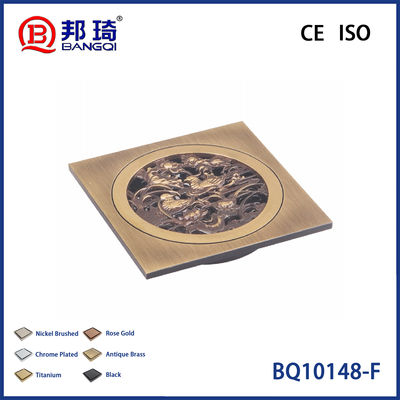 Harga yang bagus BQ10148-F Air pembuangan lantai kuningan on line